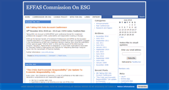 Desktop Screenshot of effas-esg.com